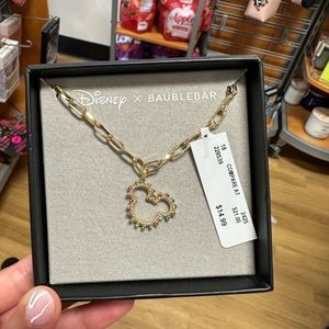 Disney x Baublebar Mickey Necklace